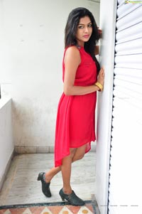 Sai Akshatha in Red Dress