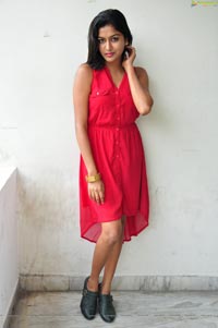 Sai Akshatha in Red Dress