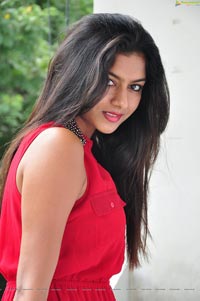 Sai Akshatha in Red Dress