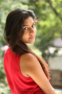 Sai Akshatha in Red Dress