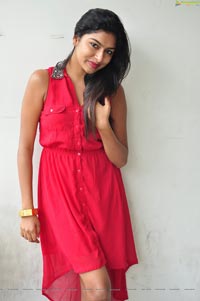 Sai Akshatha in Red Dress