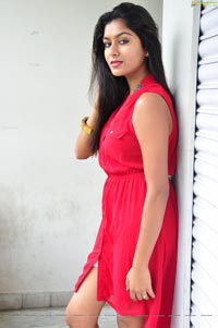 Sai Akshatha in Red Dress