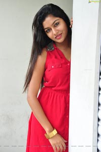 Sai Akshatha in Red Dress