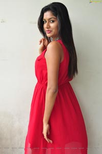 Sai Akshatha in Red Dress