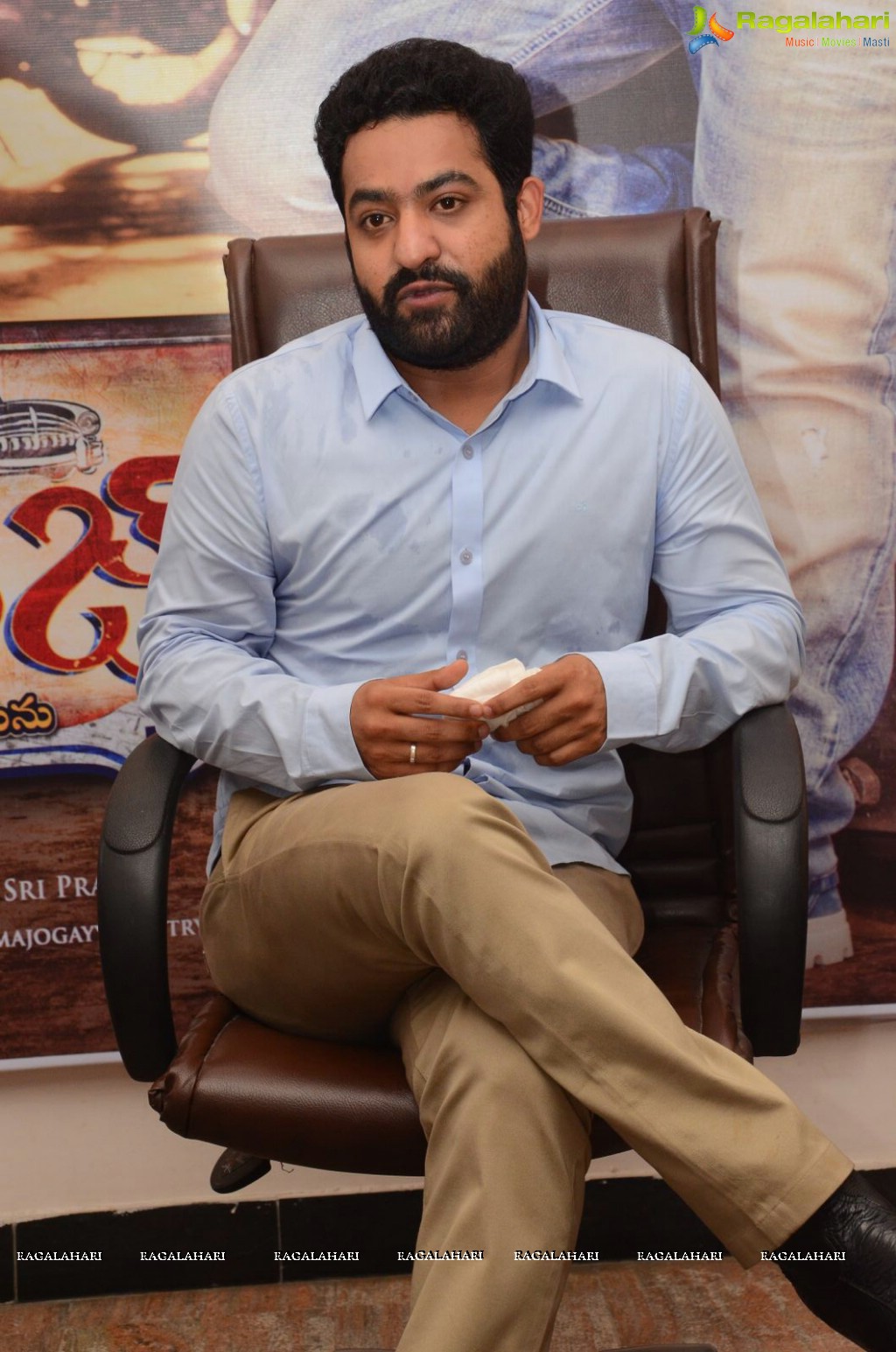 Jr. NTR at Janatha Garage Interview