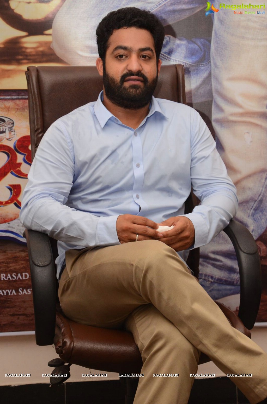 Jr. NTR at Janatha Garage Interview