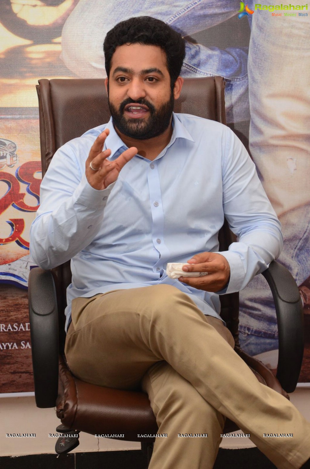 Jr. NTR at Janatha Garage Interview