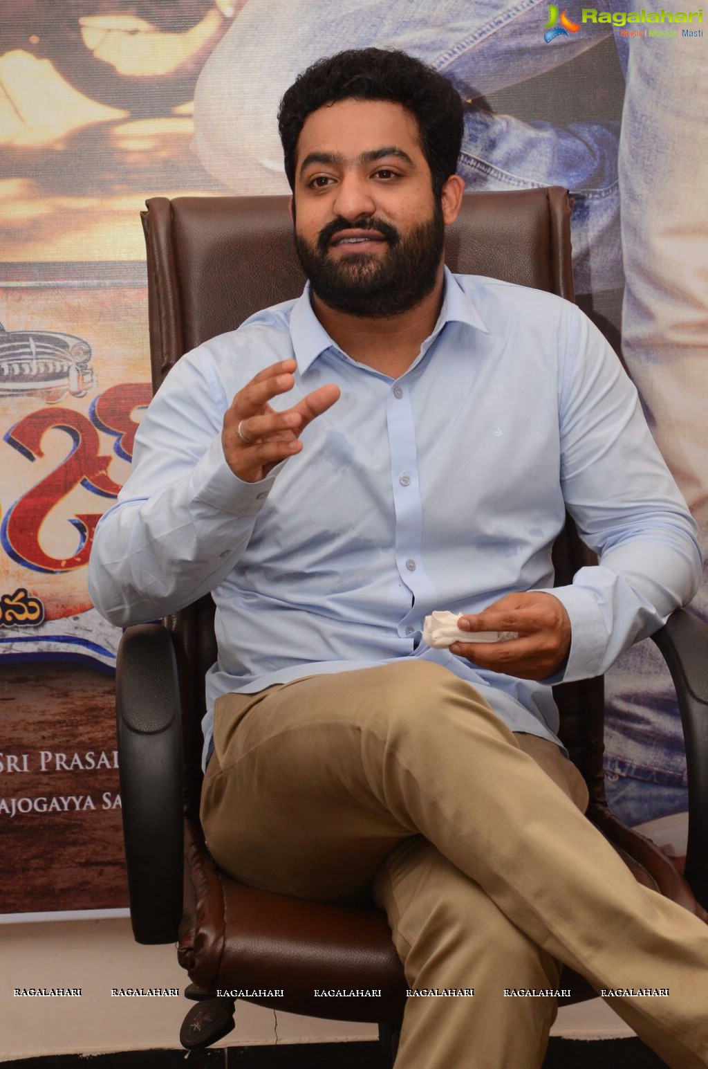 Jr. NTR at Janatha Garage Interview