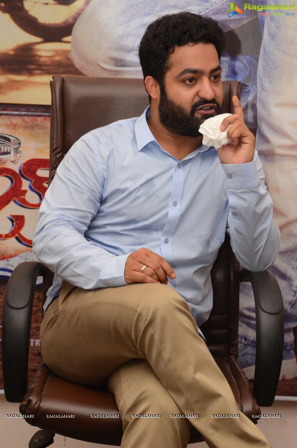 Jr. NTR at Janatha Garage Interview