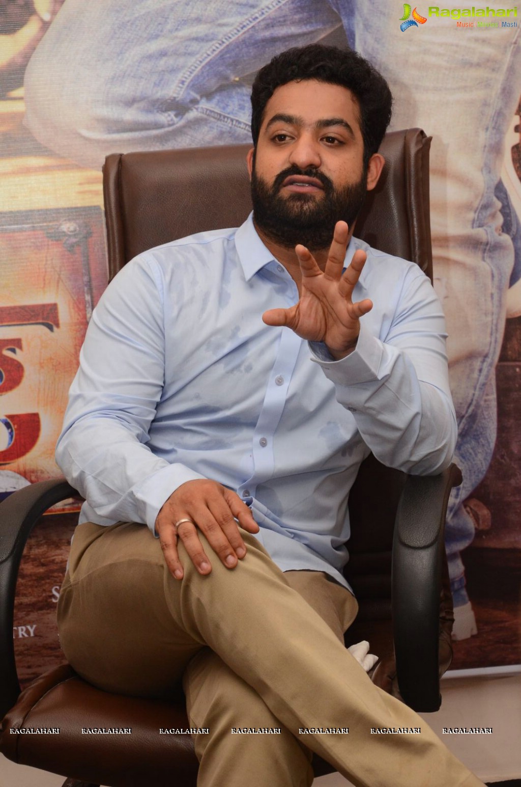 Jr. NTR at Janatha Garage Interview