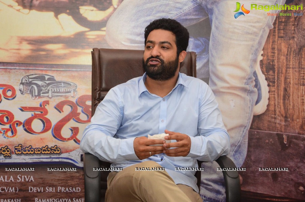 Jr. NTR at Janatha Garage Interview