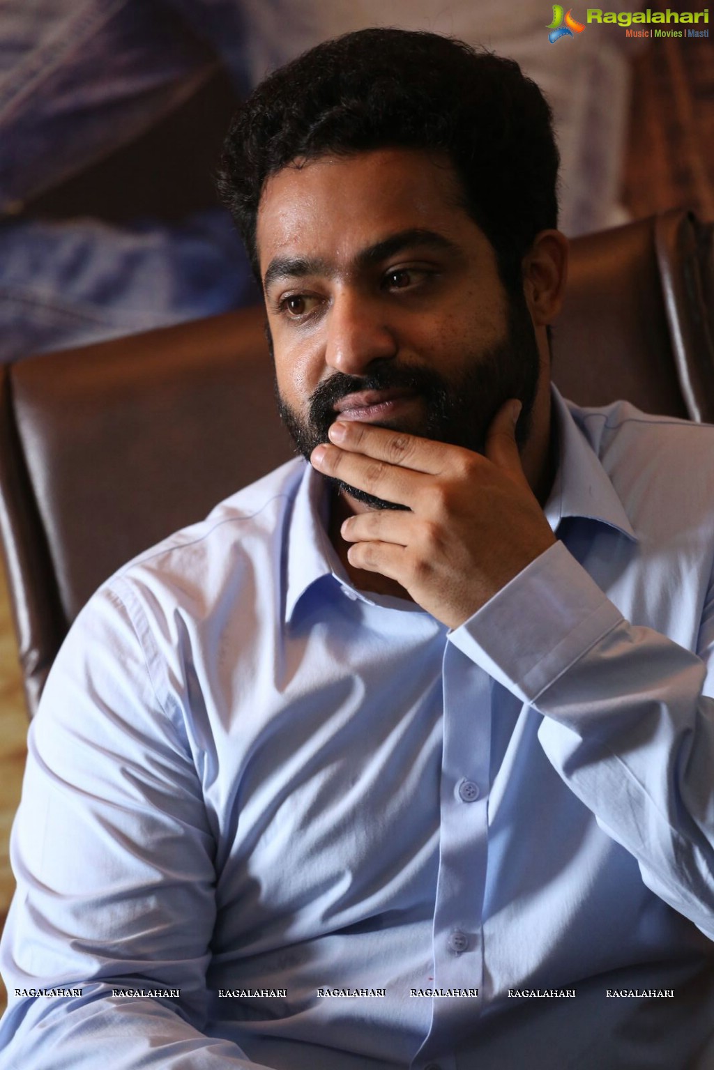 Jr. NTR at Janatha Garage Interview