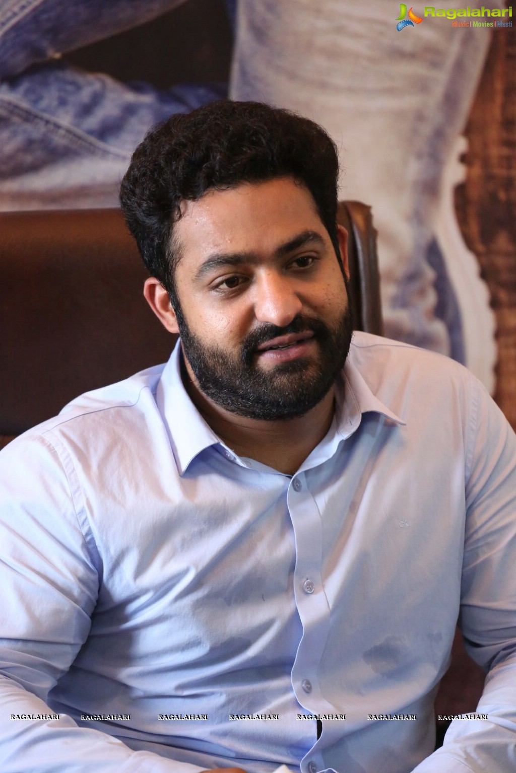 Jr. NTR at Janatha Garage Interview