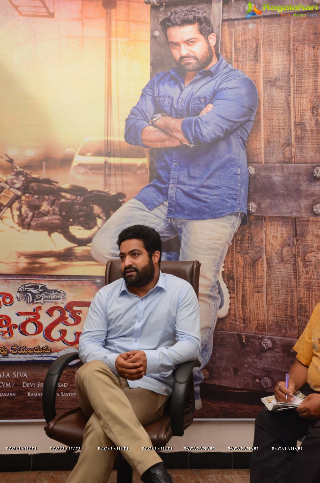 Jr. NTR at Janatha Garage Interview