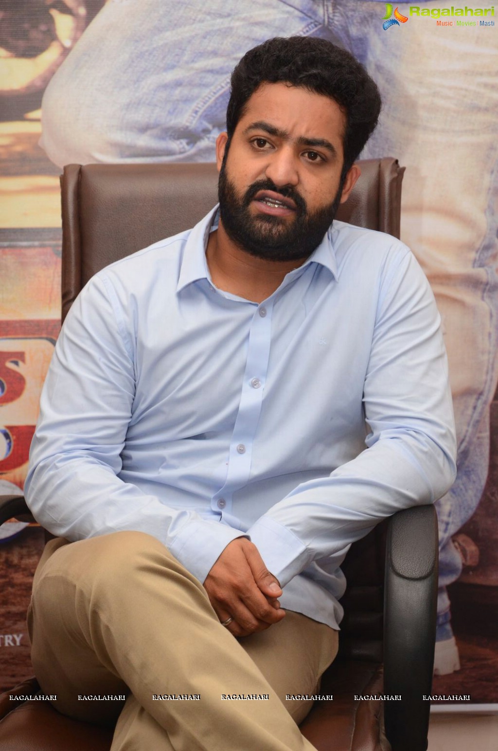 Jr. NTR at Janatha Garage Interview