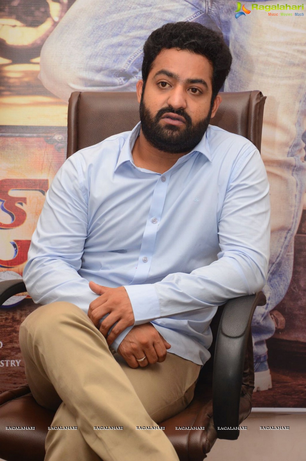 Jr. NTR at Janatha Garage Interview