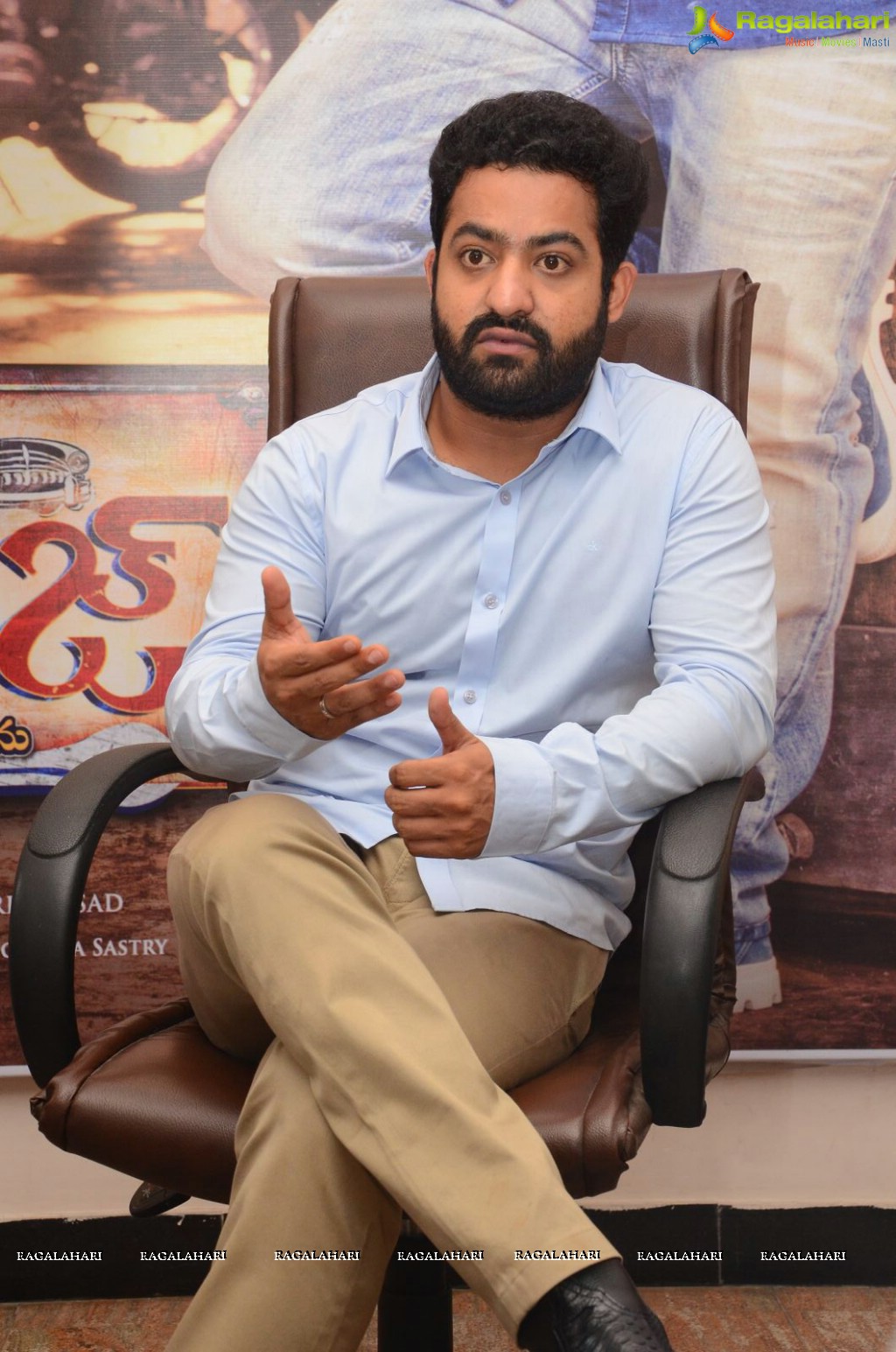 Jr. NTR at Janatha Garage Interview