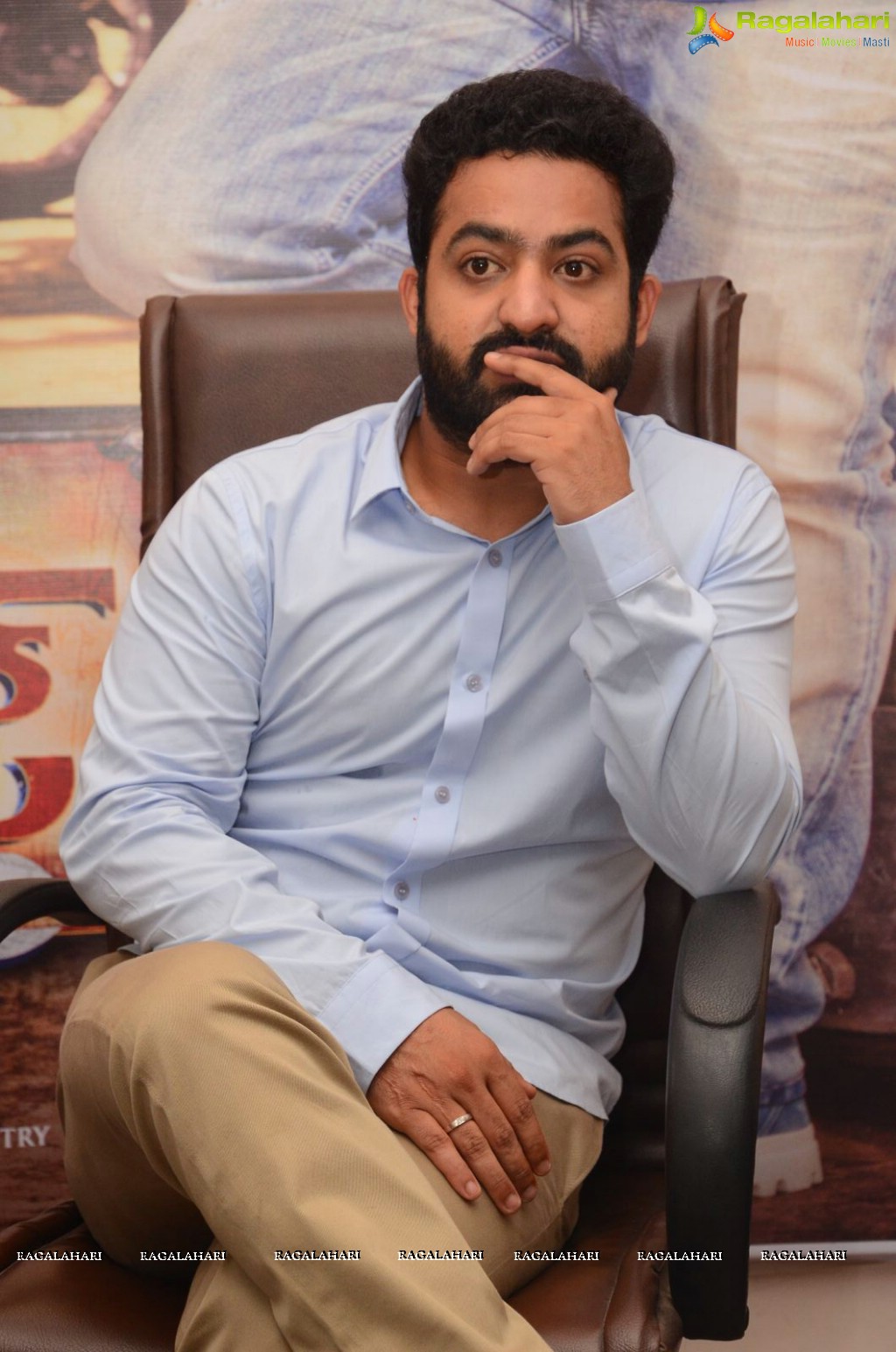 Jr. NTR at Janatha Garage Interview