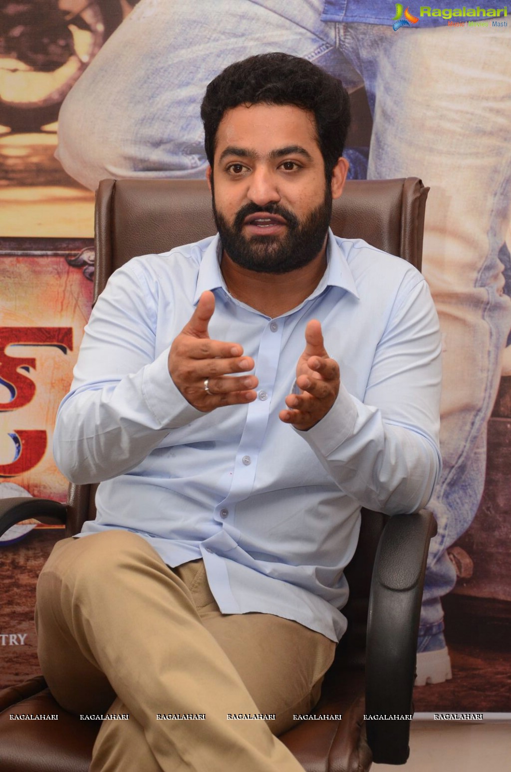 Jr. NTR at Janatha Garage Interview