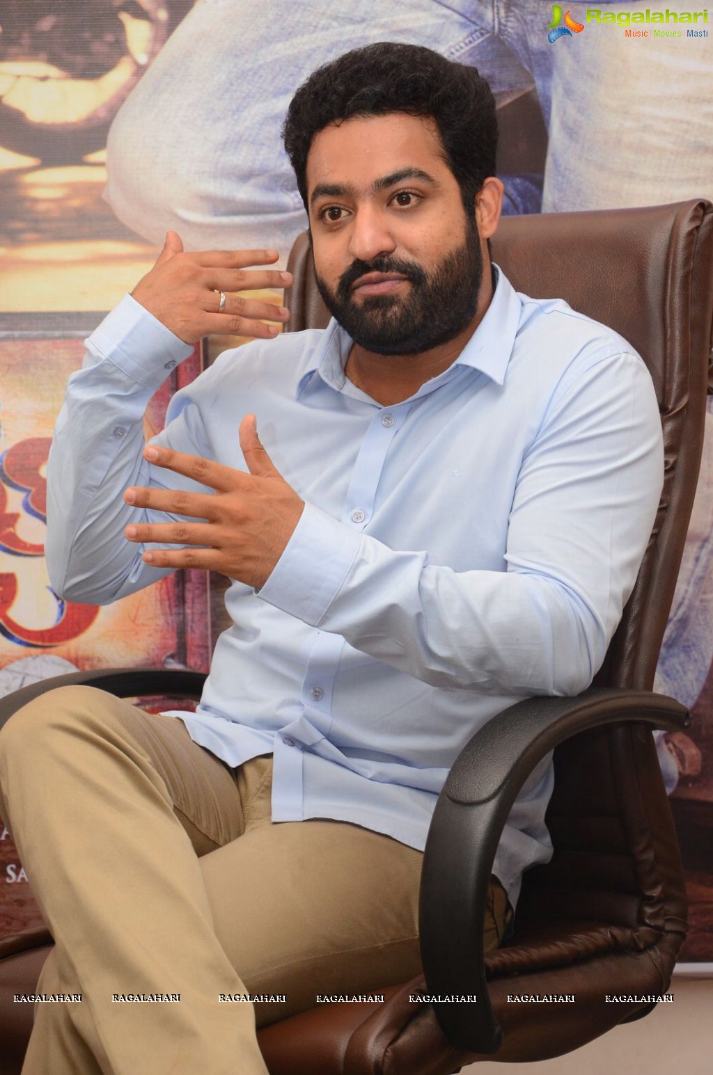 Jr. NTR at Janatha Garage Interview