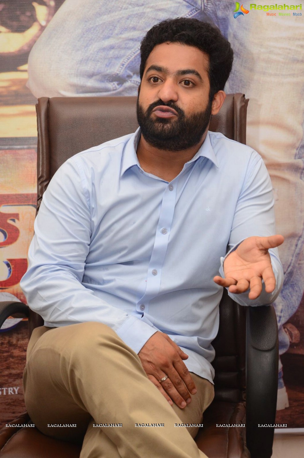 Jr. NTR at Janatha Garage Interview