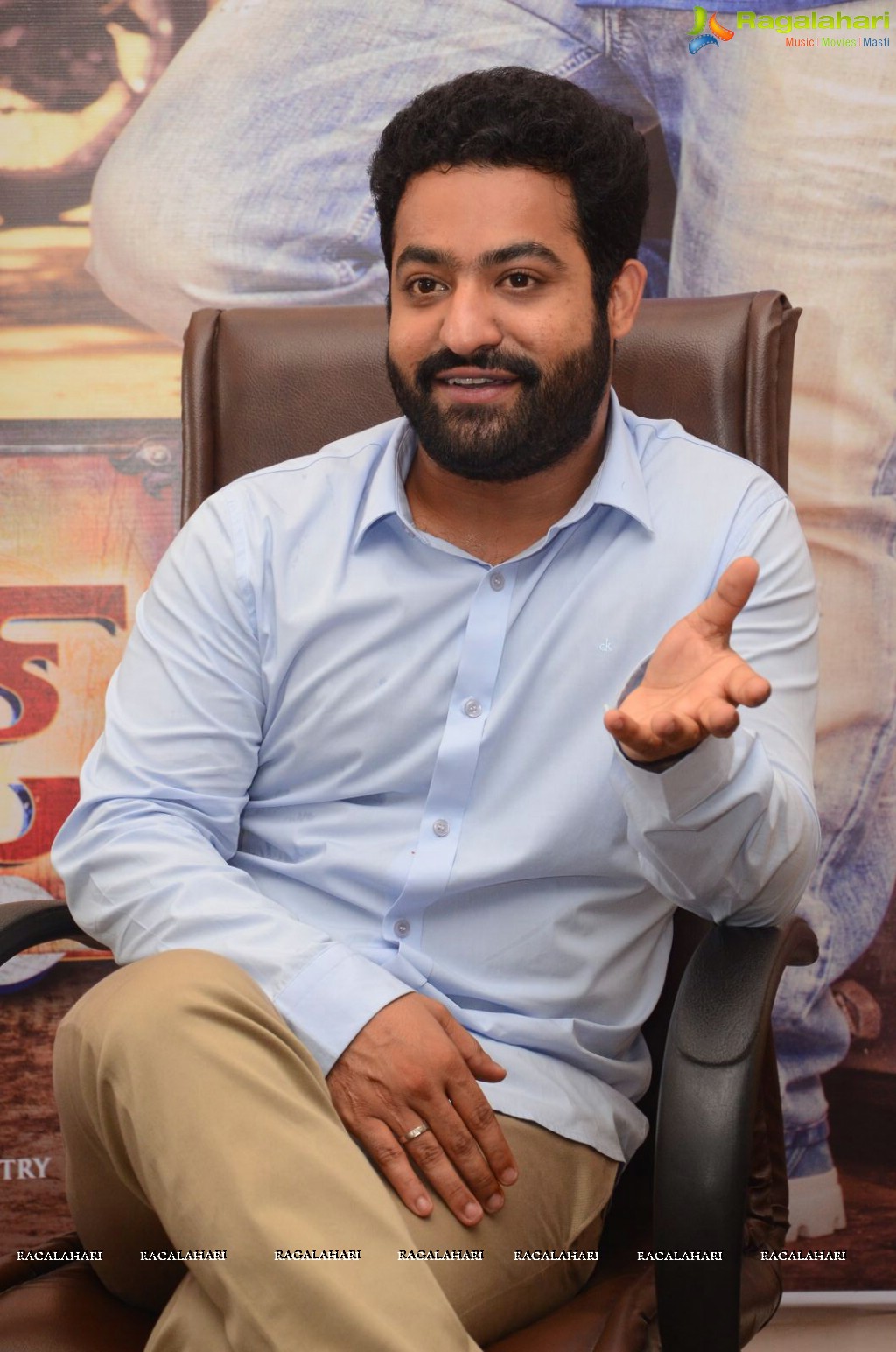 Jr. NTR at Janatha Garage Interview