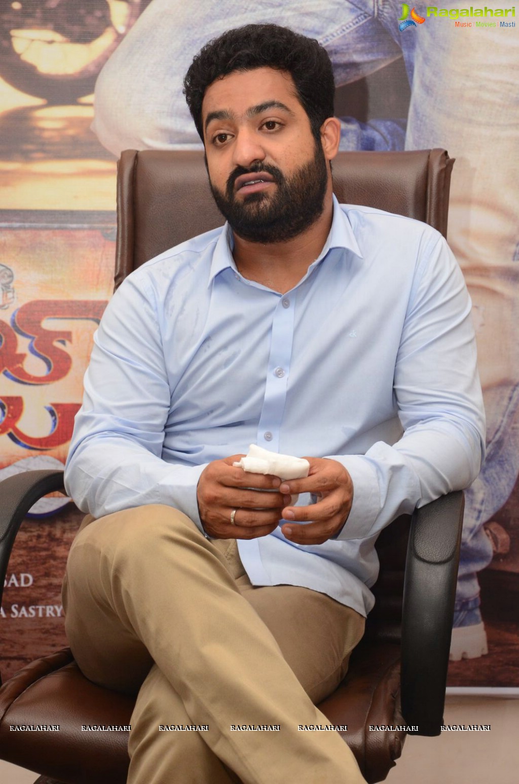 Jr. NTR at Janatha Garage Interview