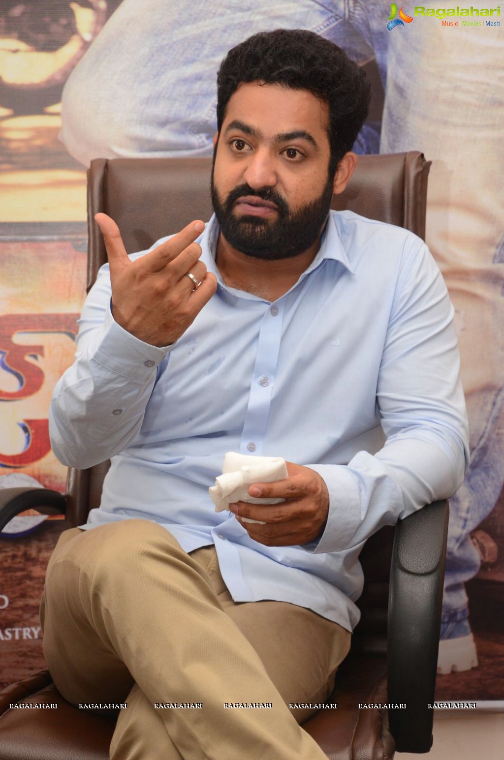 Jr. NTR at Janatha Garage Interview