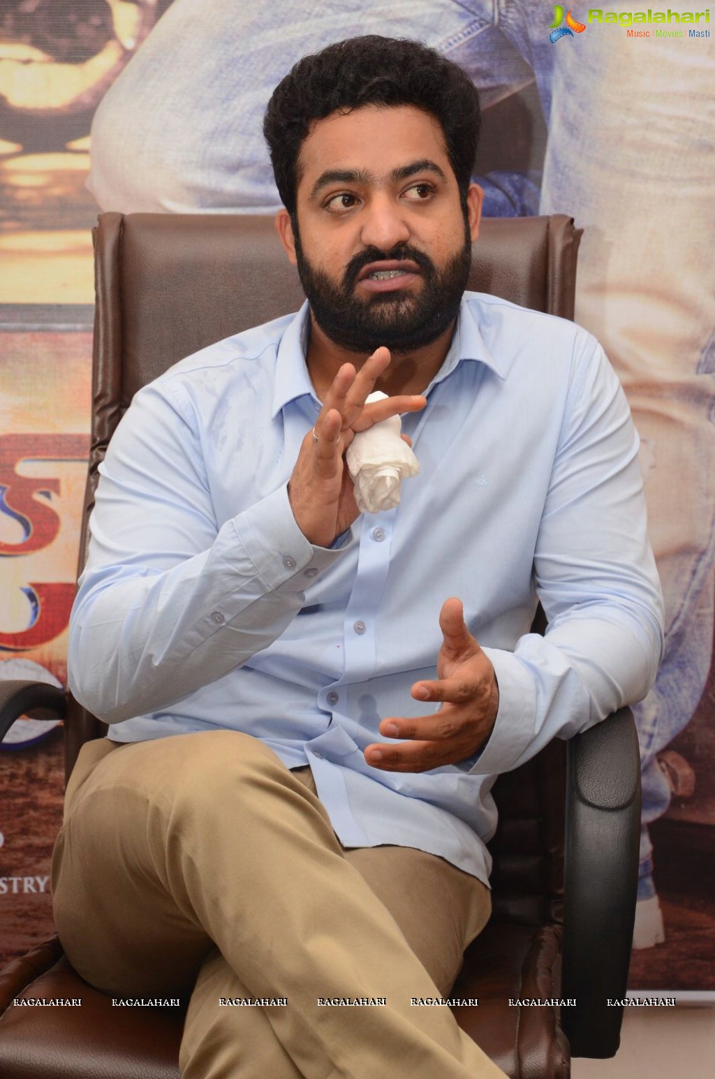 Jr. NTR at Janatha Garage Interview