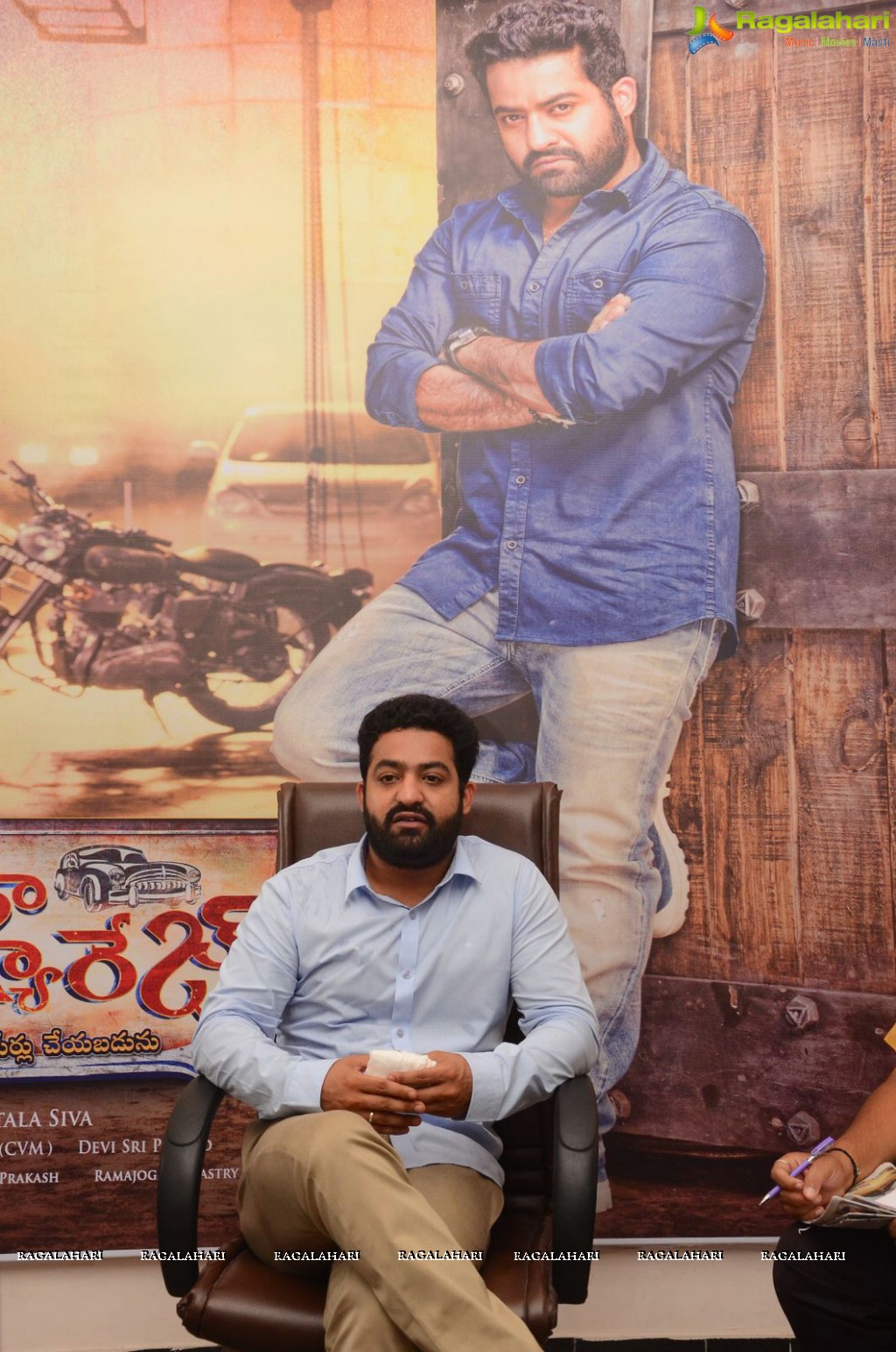 Jr. NTR at Janatha Garage Interview