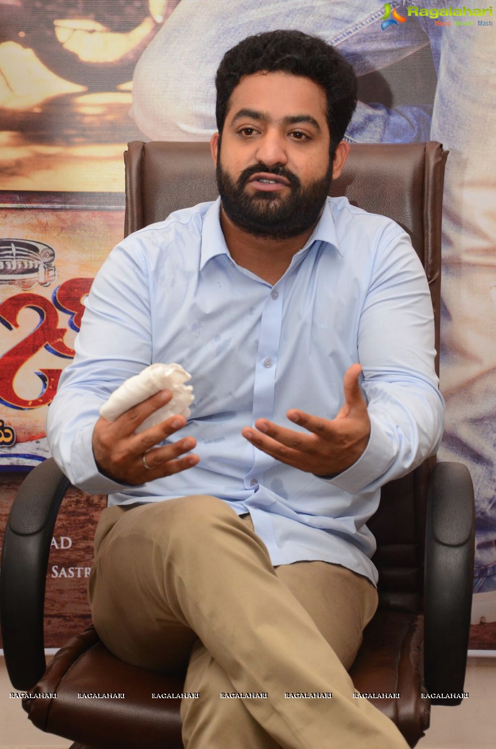 Jr. NTR at Janatha Garage Interview