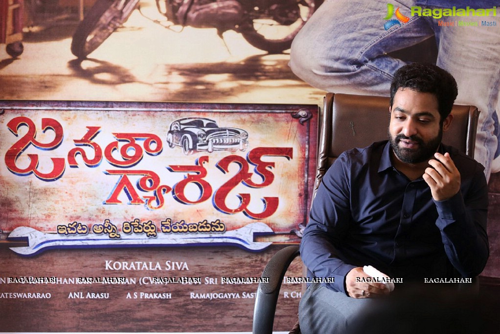 NTR at Janatha Garage Interview