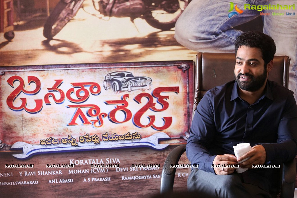 NTR at Janatha Garage Interview