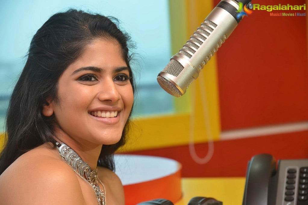 Megha Akash At Radio Mirchi