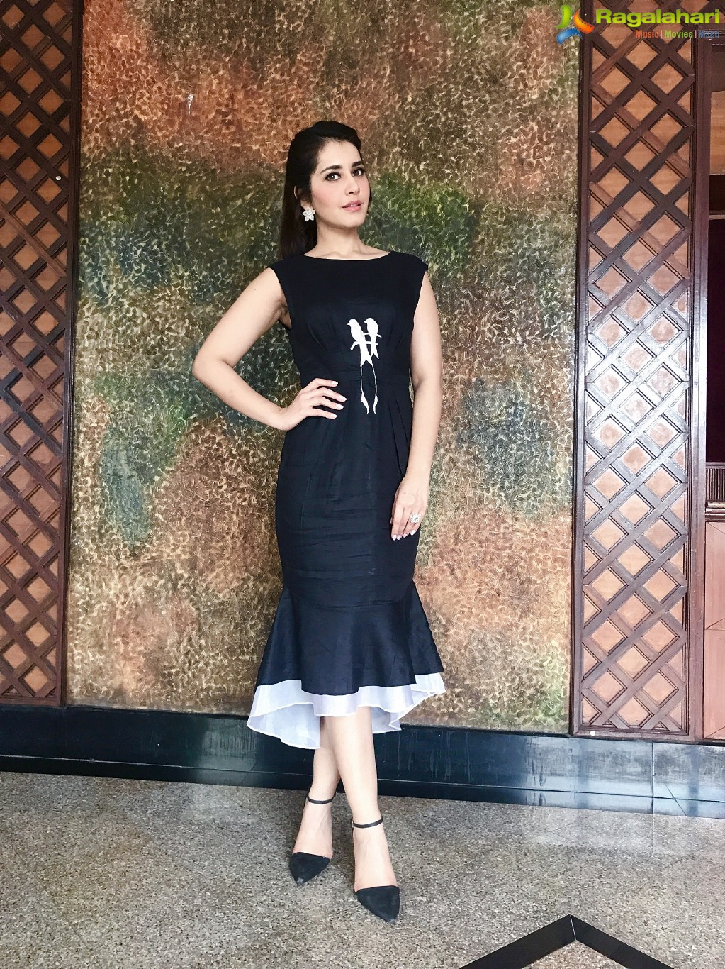 Beautiful Raashi Khanna in Latest Black Dress Photos