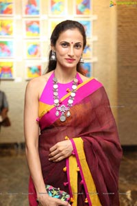 Shilpa Reddy in Pink Saree