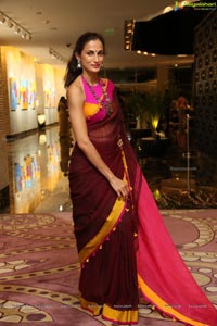 Shilpa Reddy in Pink Saree