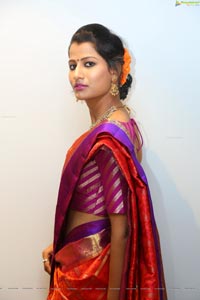 Amitha in Saree