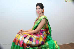 Harshitha in Saree