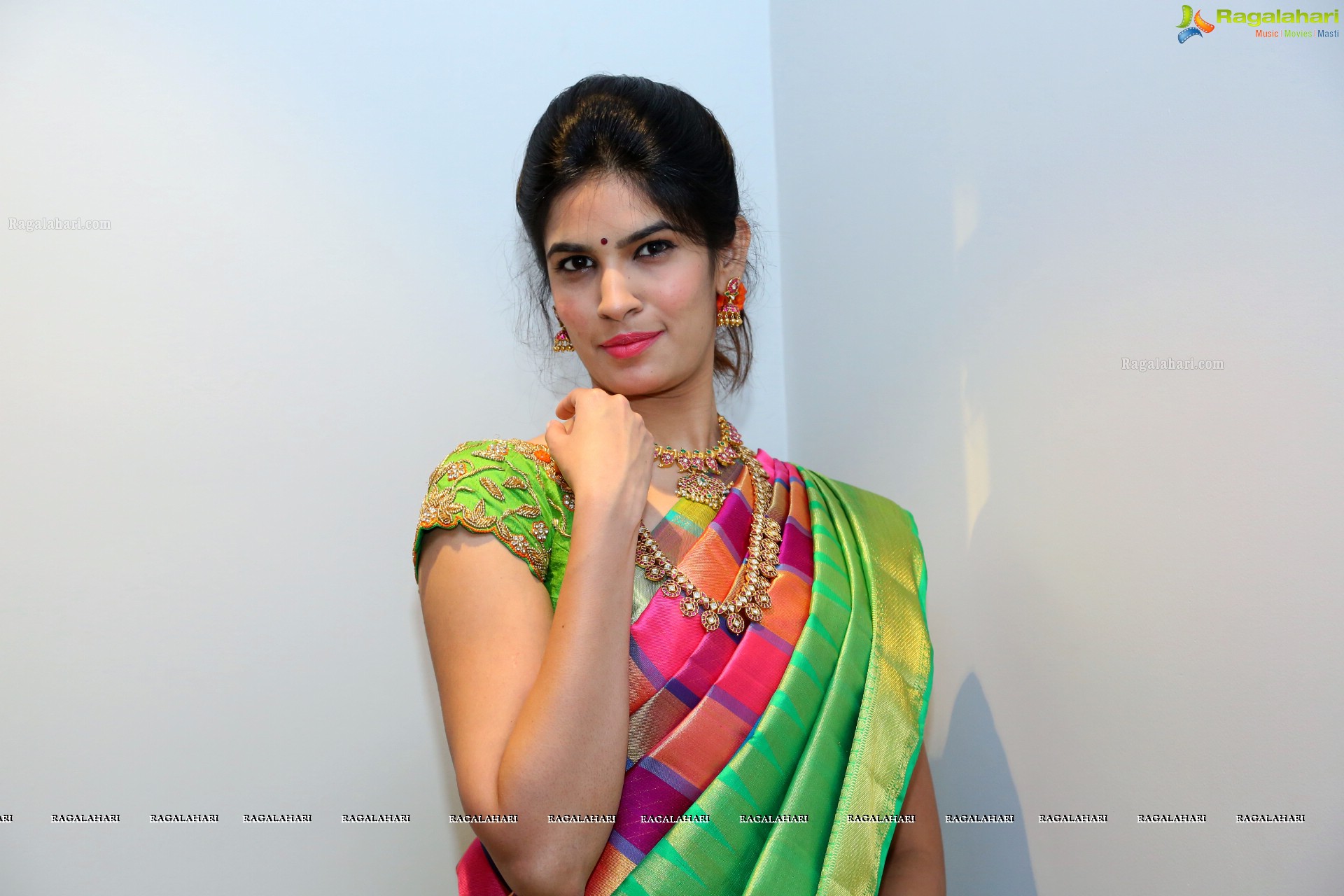 Harshitha at Mugdha Store Launch (High Definition Photos)