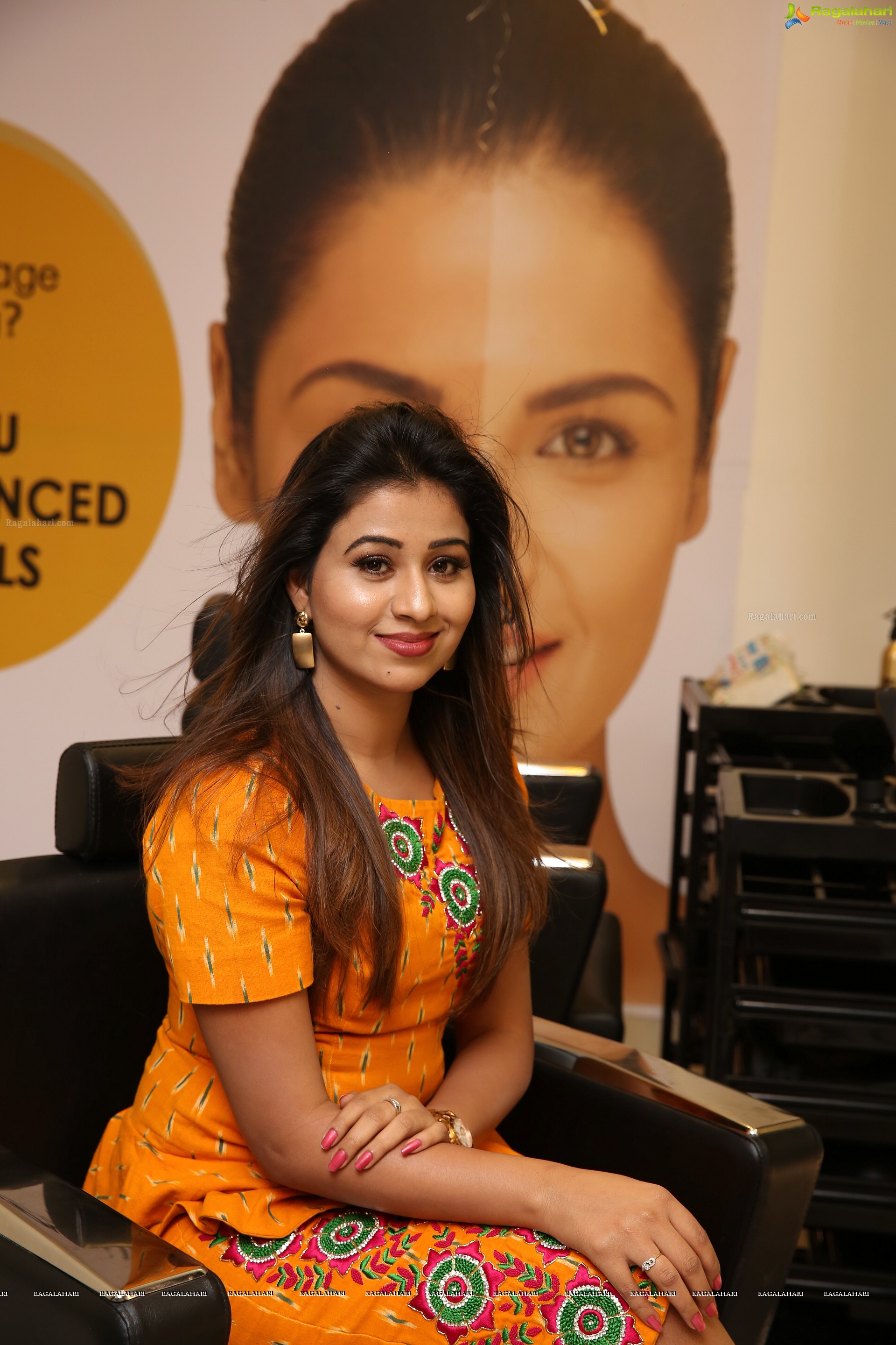 Manali Rathod at Be You Family Salon & Bridal Studio Launch