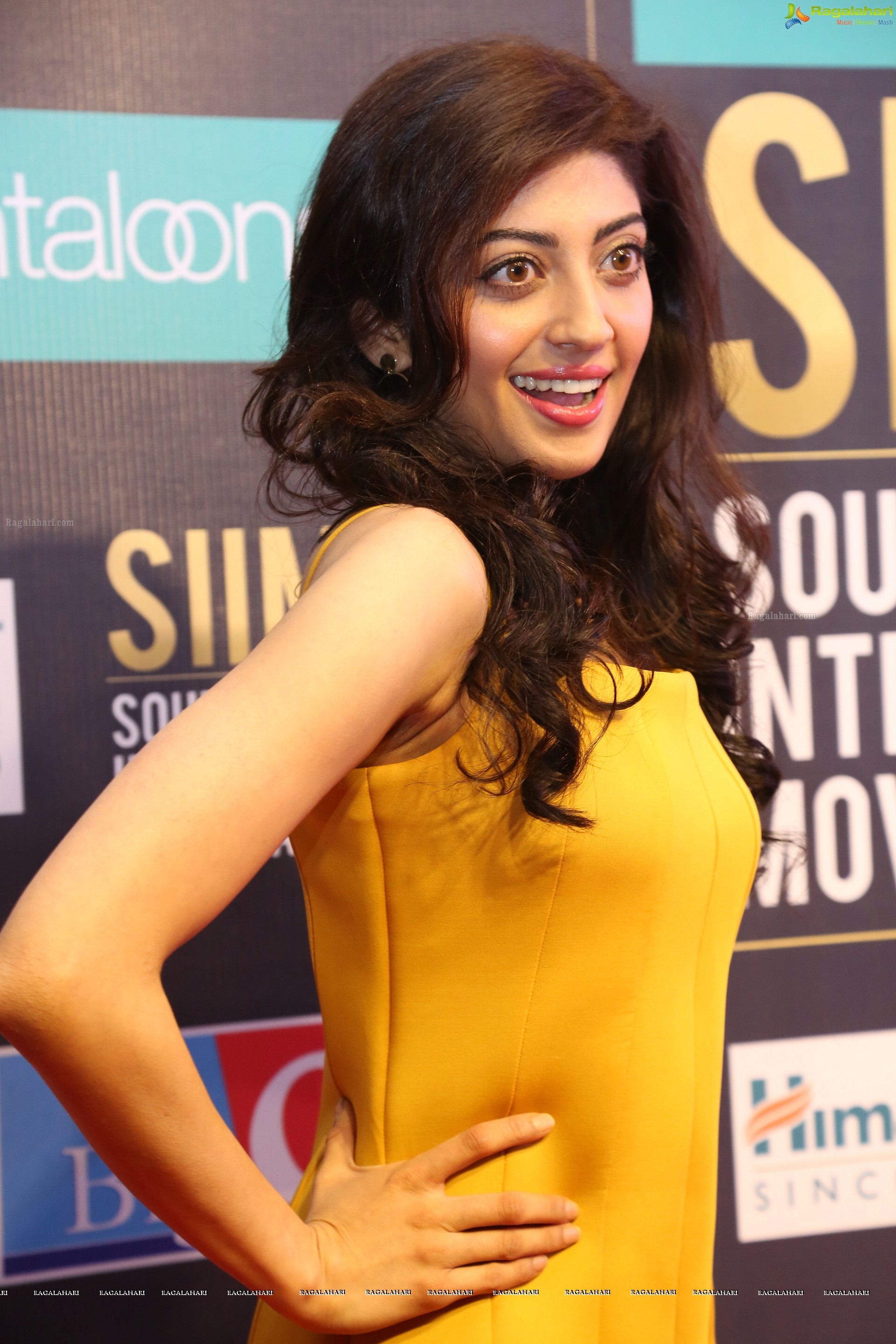 Pranitha Subhash at SIIMA 7th Edition Curtain Raiser and Short Film Awards (High Definition Photos)