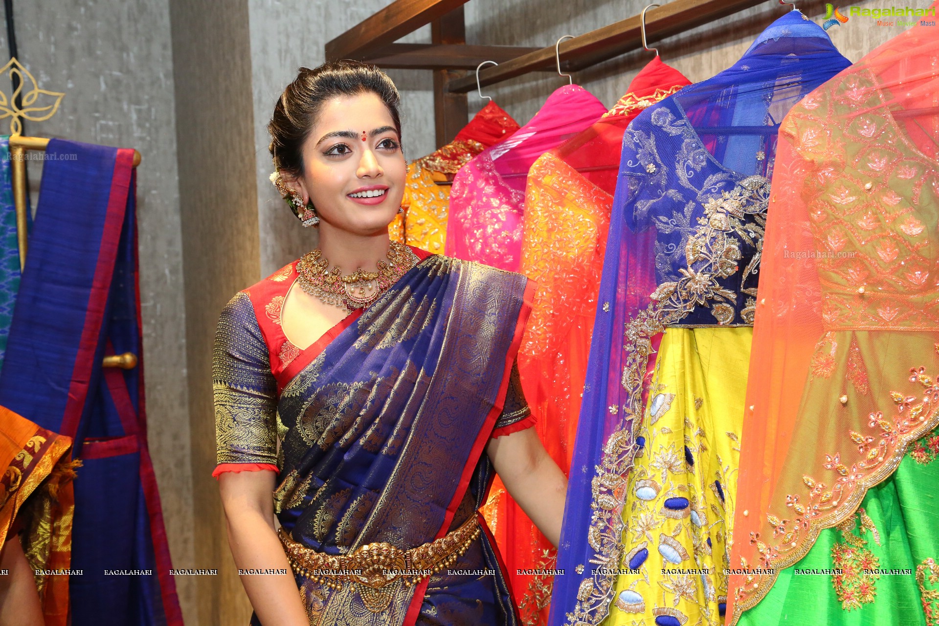 Rashmika Mandanna at Mugdha Store Launch (High Definition Photos)