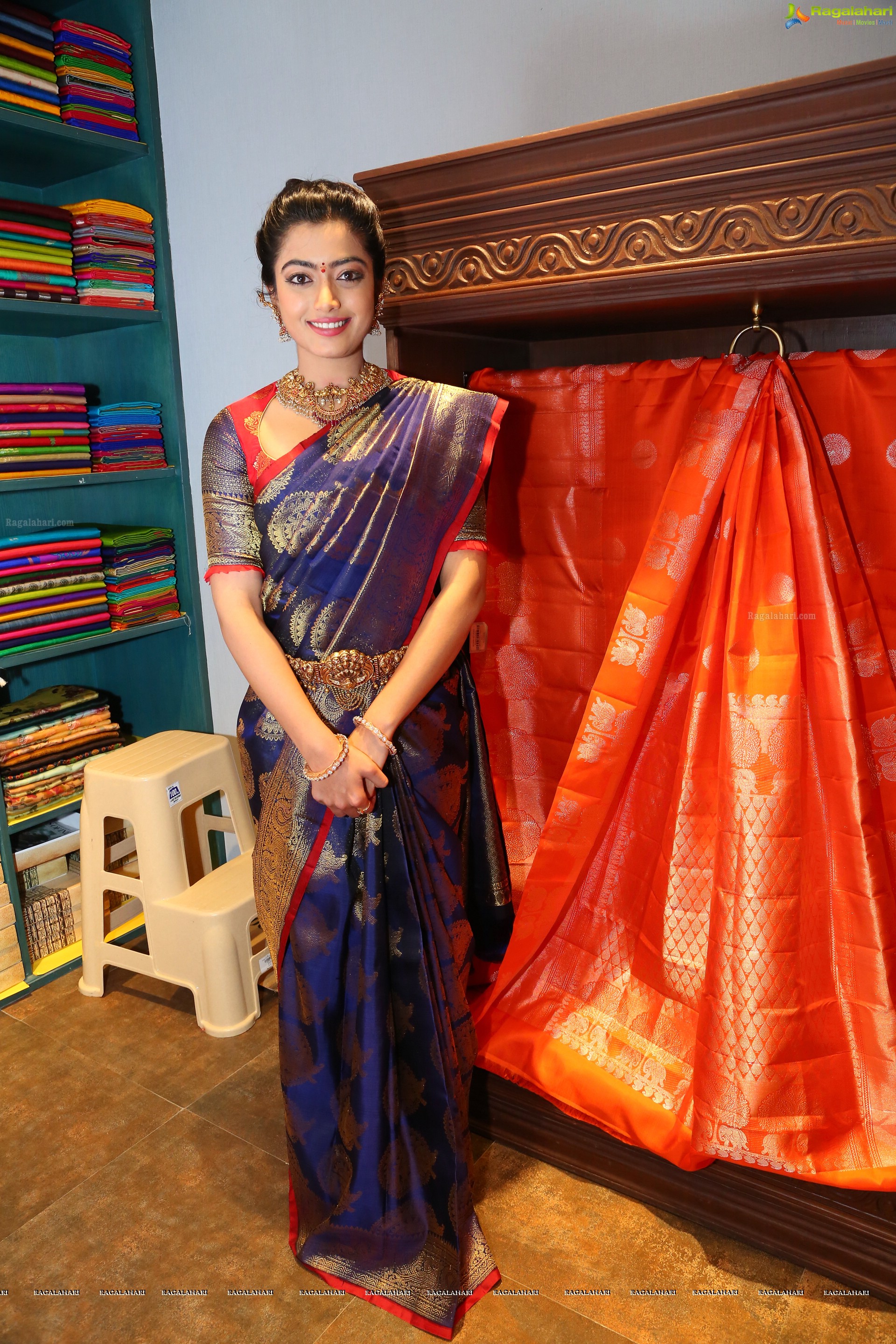 Rashmika Mandanna at Mugdha Store Launch (High Definition Photos)