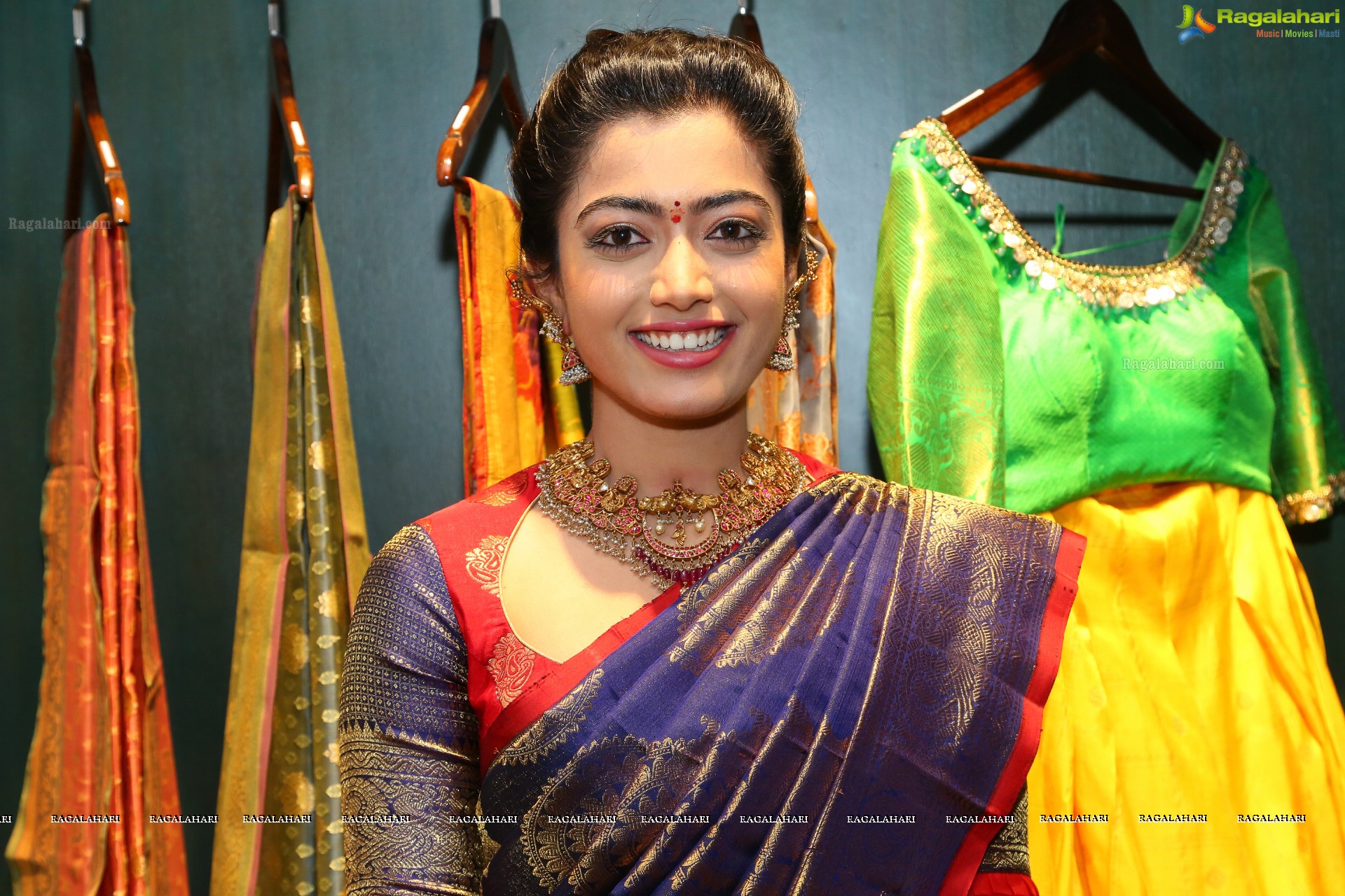 Rashmika Mandanna at Mugdha Store Launch (High Definition Photos)