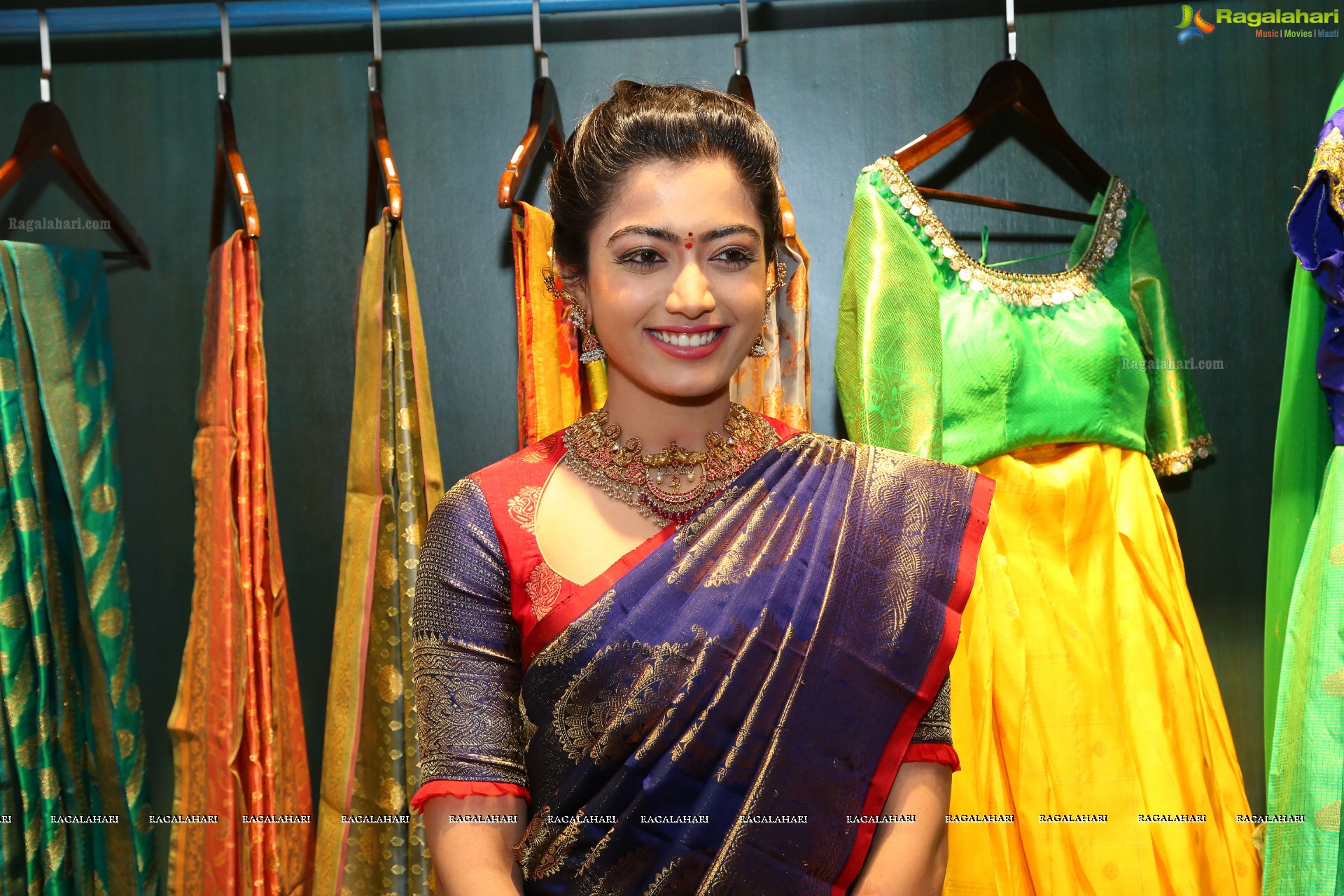 Rashmika Mandanna at Mugdha Store Launch (High Definition Photos)