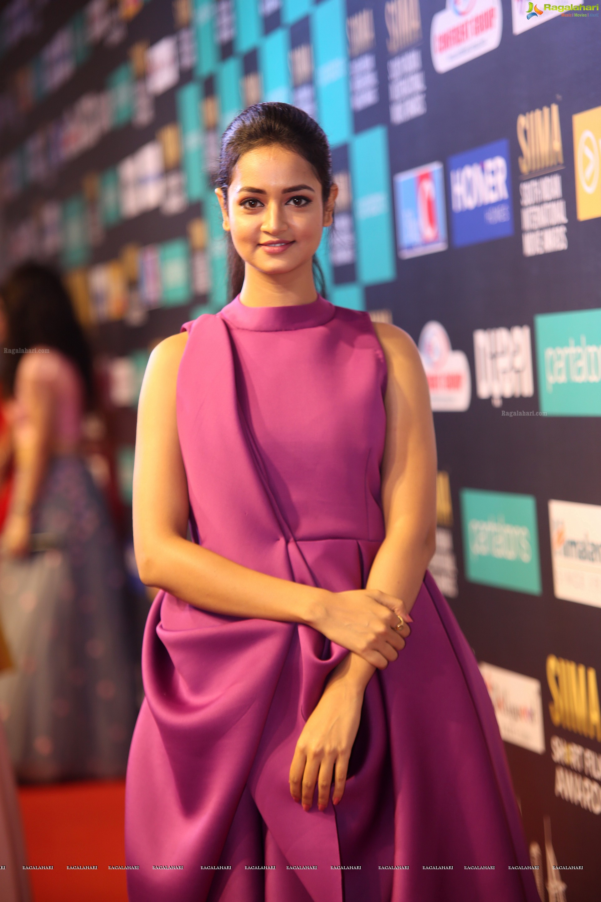 Shanvi Srivastava at SIIMA 7th Edition Curtain Raiser and Short Film Awards (High Definition Photos)