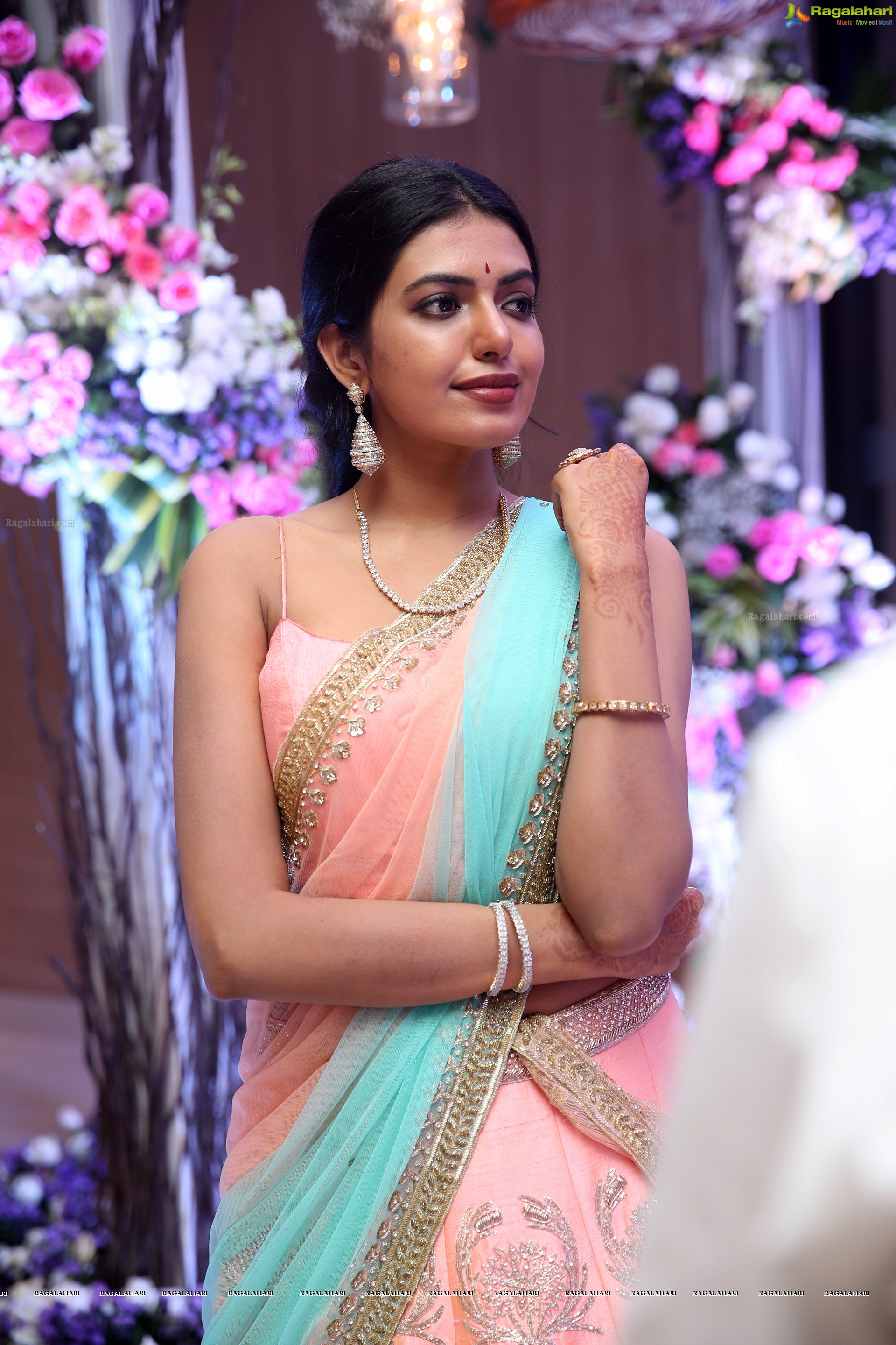 Shivani Rajasekhar at Karthi-Depthi Engagement Ceremony (High Definition Photos)