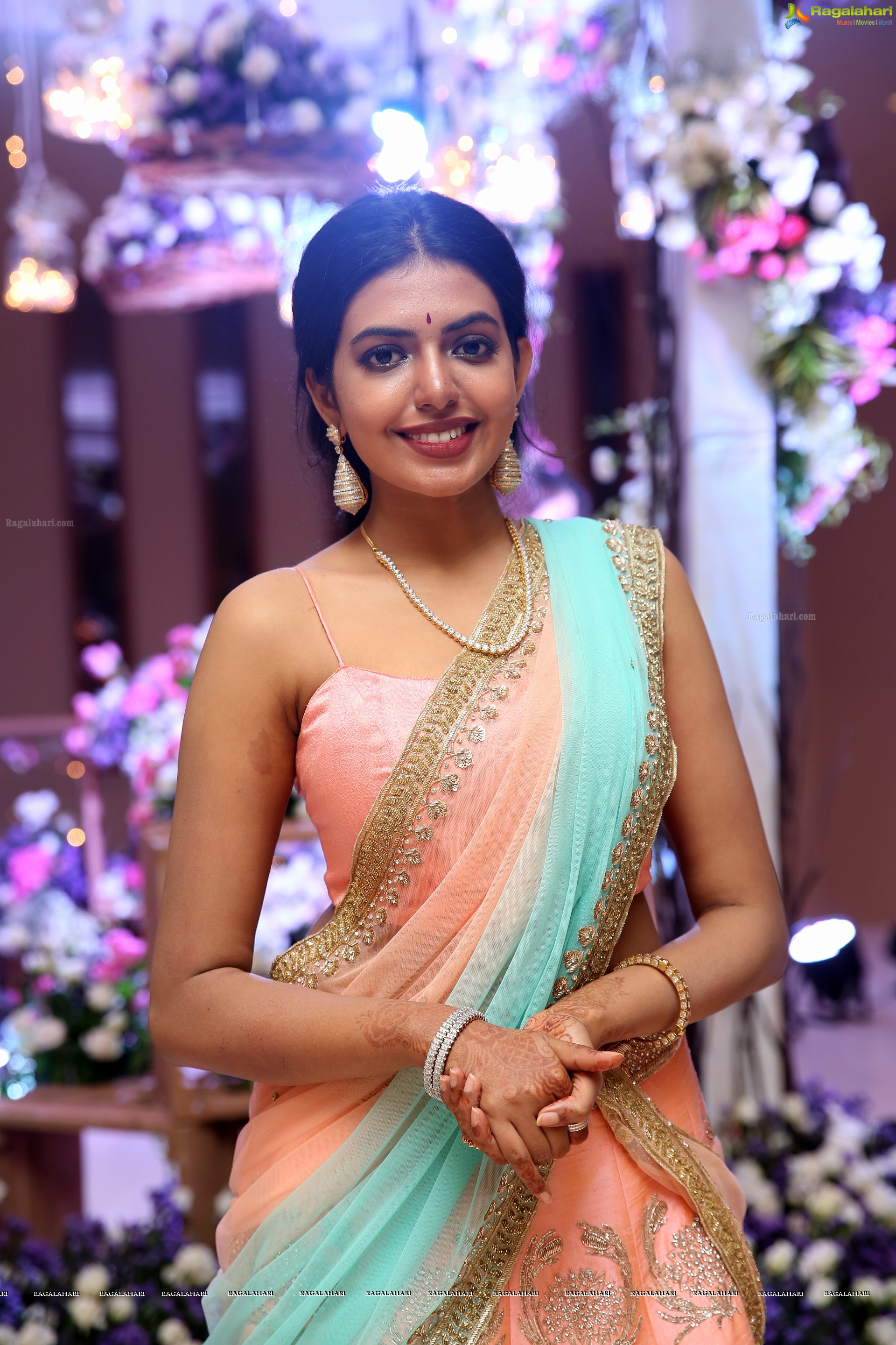 Shivani Rajasekhar at Karthi-Depthi Engagement Ceremony (High Definition Photos)