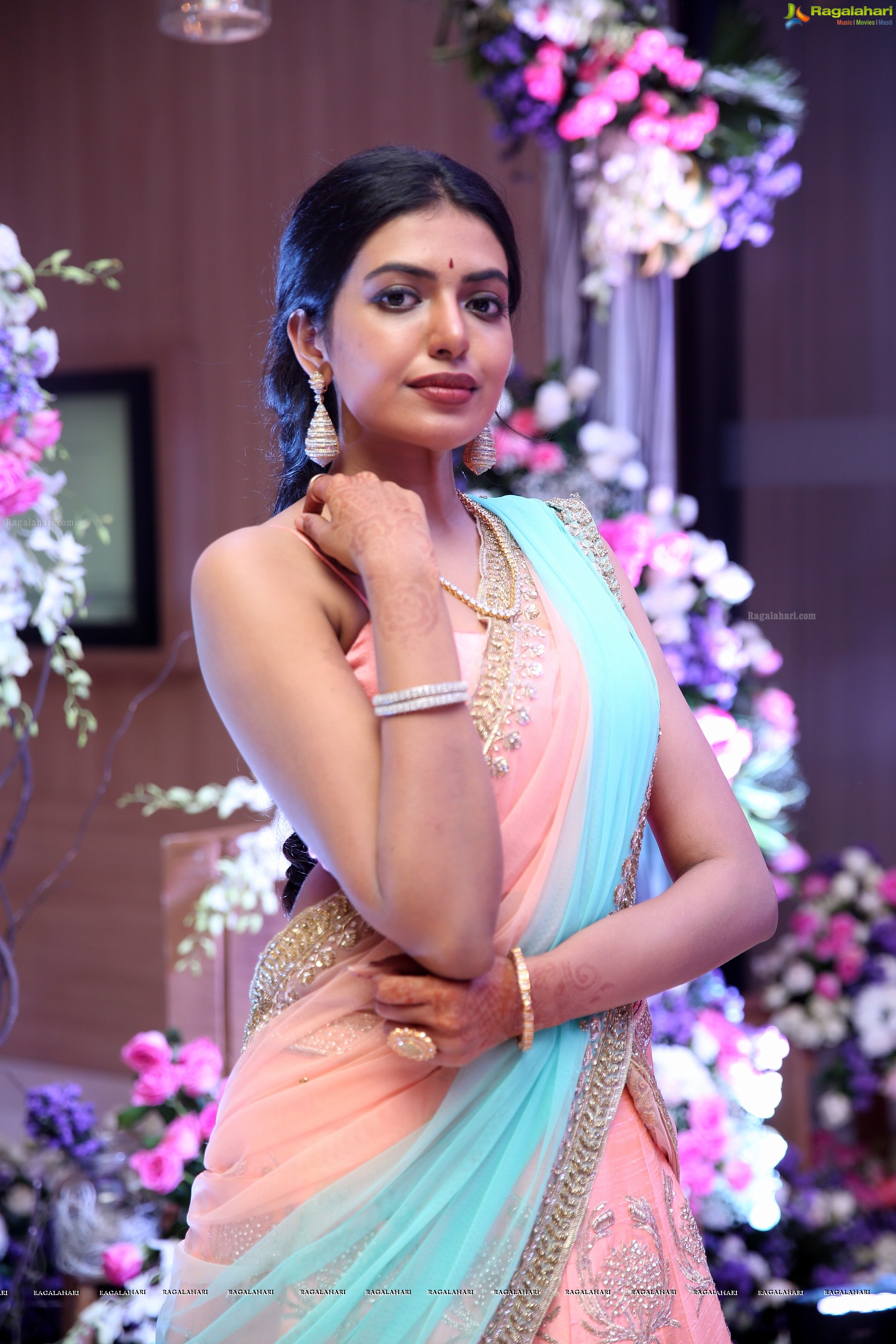 Shivani Rajasekhar at Karthi-Depthi Engagement Ceremony (High Definition Photos)